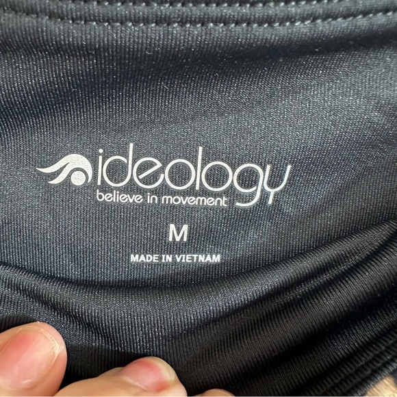 Ideology Womens Colorblock Leopard Animal Print Activewear Workout Leggings Med - Picture 3 of 6